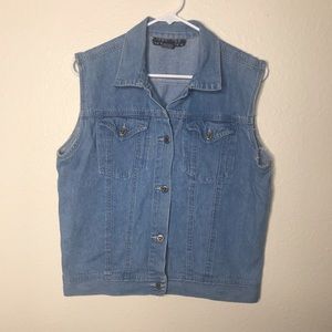Vintage NY Line vintage denim vest